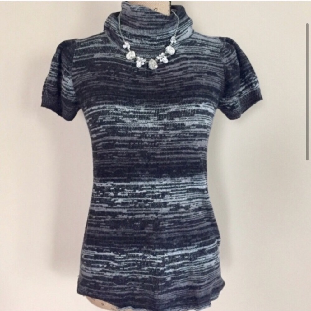 Space dyed mock neck sweater - Picture 2 of 5
